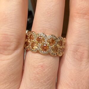 Bomb Party Smokey topaz ring